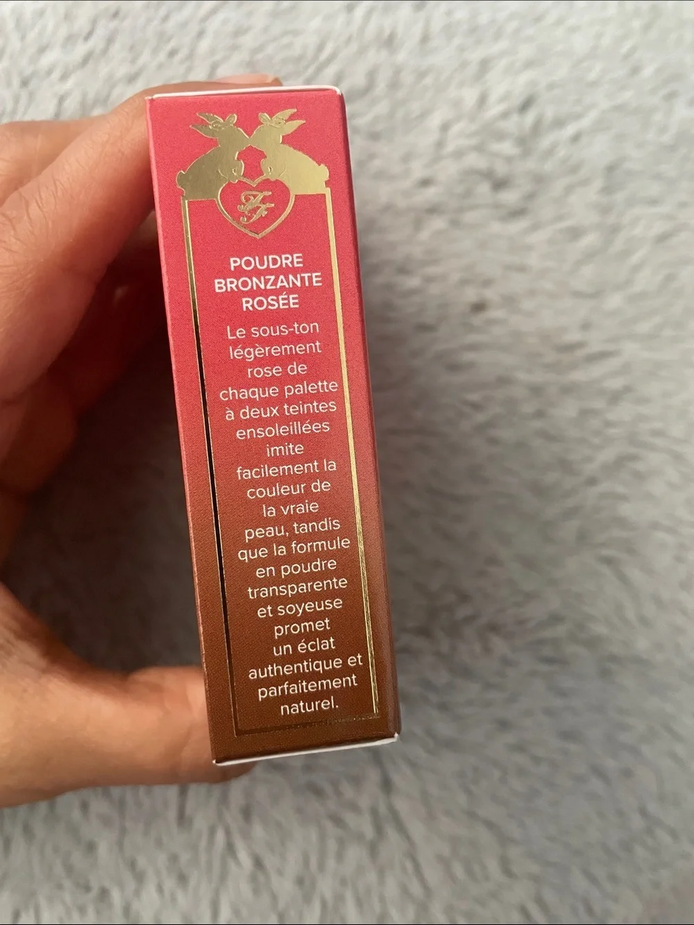 Too Faced Sun Bunny Blushing Bronzer - Pink & Gold Packaging